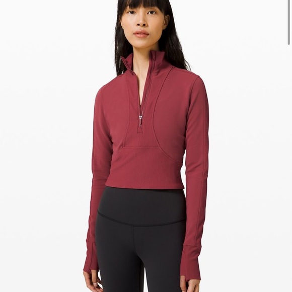🍋lululemon🍋 Take It In Stride Half Zip Top - Picture 2 of 9
